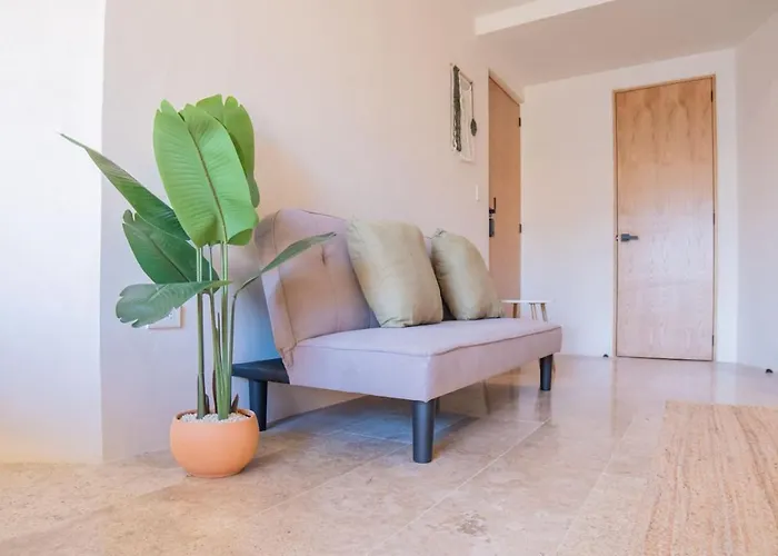 Chic And Elegant Escape In Apartment Tulum